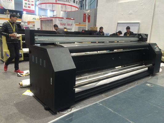 พล็อตเตอร์ดิจิตอลรูปแบบไวด์ Epson DX7 หัวพิมพ์ 1440 dpi อุปกรณ์การพิมพ์สิ่งทอ