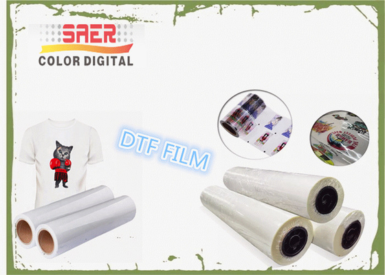 วัสดุนาโนฟิล์ม PET การถ่ายเทความร้อน 100 ม. สำหรับการพิมพ์ DTF