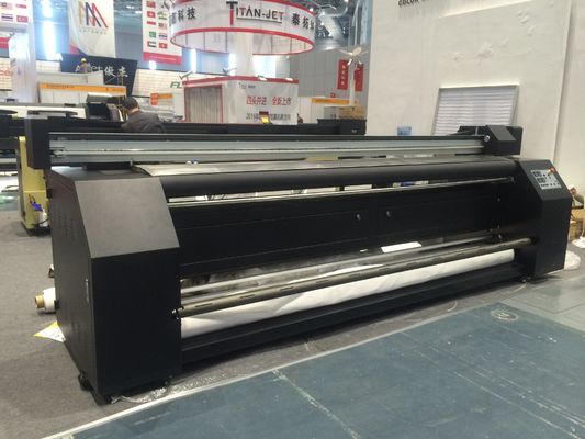 เครื่องการพิมพ์ดิจิตอล Cmyk ระเหิด / รงควัตถุ / ปฏิกิริยาม้วน To Roll