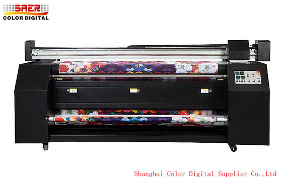 1440 Dpi Onyx สิ่งทอเครื่องการพิมพ์ระเหิดสองหัว Epson DX7 Piezo