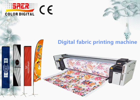 เครื่องพิมพ์สารทอผ้า sublimation CMYK หลายสี / เครื่องพิมพ์ผ้าเต็นท์