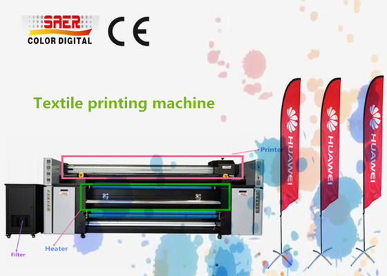 เครื่องพิมพ์ดิจิตอลเครื่องพิมพ์ sublimation dye เครื่องพิมพ์หัวพิมพ์ DPI สูง