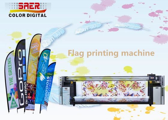 เครื่องพิมพ์ Sublimation / Roll to Roll พิมพ์ธงพอลิเอสเตอร์