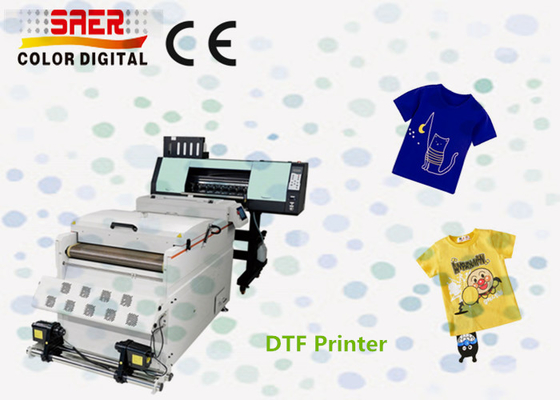 เครื่องพิมพ์เสื้อ T-shirt Inkjet ดิจิตอล ขนาด 60 ซม. เครื่องพิมพ์ DTF PET Film
