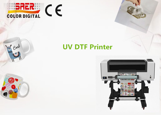 เครื่องพิมพ์สติ๊กเกอร์ UV DTF 30cm / A3 UV DTF เครื่องพิมพ์สติ๊กเกอร์ AB Film UV Ink Printer