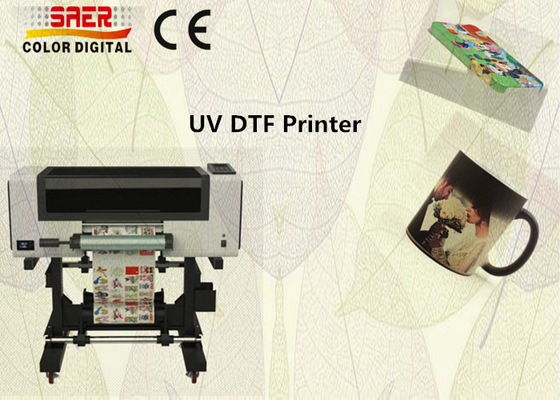 เครื่องพิมพ์สติ๊กเกอร์ UV DTF 30cm / A3 UV DTF เครื่องพิมพ์สติ๊กเกอร์ AB Film UV Ink Printer