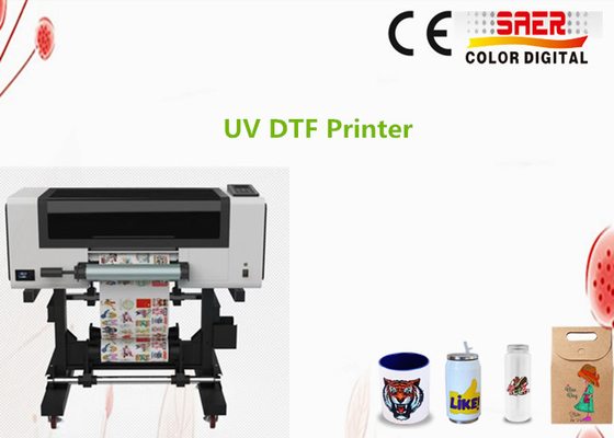 30cm ราคาถูก UV DTF เครื่องพิมพ์สติ๊กเกอร์โลหะหนังกระจก กรอบโทรศัพท์ UV DTF เครื่องพิมพ์ขาย