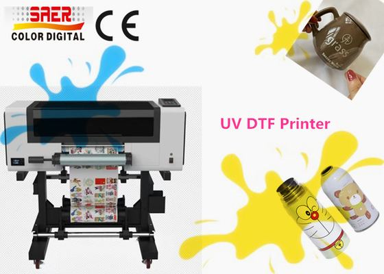 เครื่องพิมพ์ UV DTF พร้อมสีเลค สําหรับกระเป๋าโทรศัพท์ / ของขวัญ / ภาพถ่าย / ลูก / โลหะ / พลาสติก /หนัง / การพิมพ์ถ้วย
