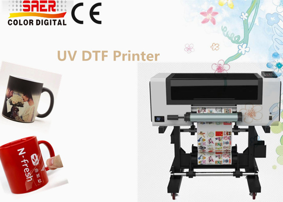 เครื่องพิมพ์ UV DTF พร้อมสีเลค สําหรับกระเป๋าโทรศัพท์ / ของขวัญ / ภาพถ่าย / ลูก / โลหะ / พลาสติก /หนัง / การพิมพ์ถ้วย