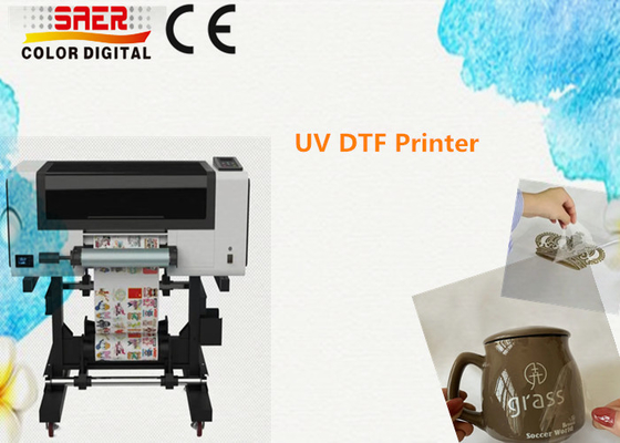 เครื่องทําสติ๊กเกอร์ UV DTF เครื่องพิมพ์สติ๊กเกอร์สติ๊กเกอร์ 30 ซม.