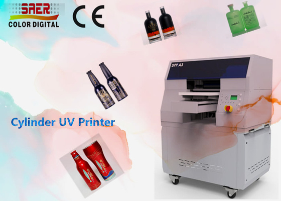 เครื่องพิมพ์ UV กระบอกมืออาชีพ เครื่องพิมพ์ UV อัตโนมัติ สําหรับกระป๋องน้ํา พิมพ์ถ้วย พิมพ์กระป๋อง
