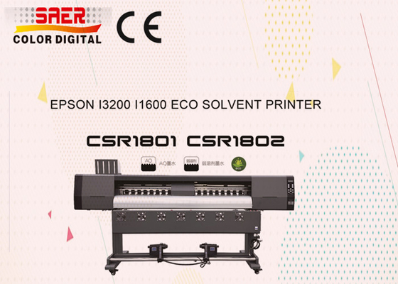 เครื่องพิมพ์ สารละลาย เครื่องพิมพ์ CMYK Flex Banner Eco Solvent