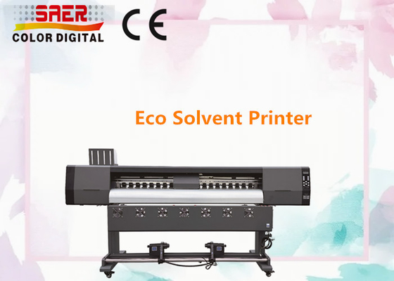 เครื่องพิมพ์ สารละลาย เครื่องพิมพ์ CMYK Flex Banner Eco Solvent