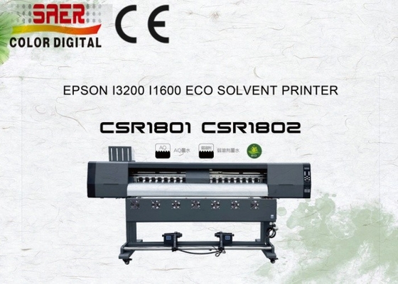 เครื่องพิมพ์ดิจิตอล Eco Solvent Printer สําหรับเครื่องพิมพ์สัญลักษณ์การโฆษณา