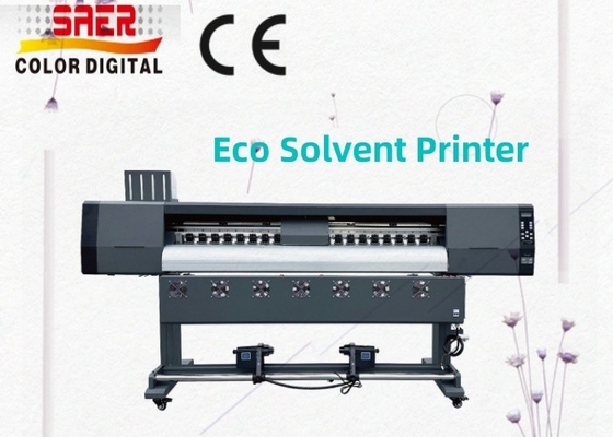 SAER Eco Solvent Printer 1.8m หัวพิมพ์ความละเอียดสูง Eco Solvent Plotter