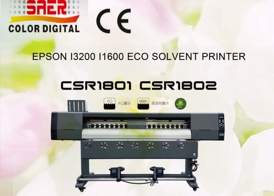 เครื่องพิมพ์รูปแบบกว้าง Eco Solvent แบนเนอร์กลางแจ้ง / ผ้าใบ / เครื่องพิมพ์ไวนิล