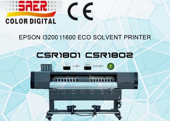 ขายปลีก 1.8m แคนวาสรูปแบบใหญ่ วินิลฟล็กซ์ แบนเนอร์โปสเตอร์ Inkjet Eco Solvent Printer