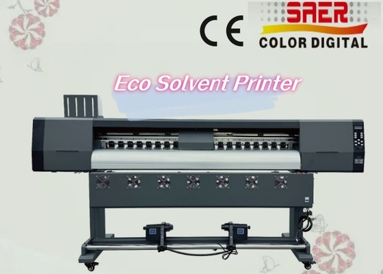 ขายปลีก 1.8m แคนวาสรูปแบบใหญ่ วินิลฟล็กซ์ แบนเนอร์โปสเตอร์ Inkjet Eco Solvent Printer