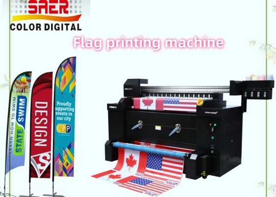 ฟันธง ผ้า ฟันธง Roll Inkjet Sublimation พิมพ์ดิจิตอล Plotter เครื่องพิมพ์ขนาดใหญ่ ฟันธง