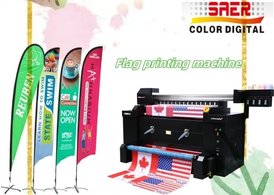 ฟันธง ผ้า ฟันธง Roll Inkjet Sublimation พิมพ์ดิจิตอล Plotter เครื่องพิมพ์ขนาดใหญ่ ฟันธง