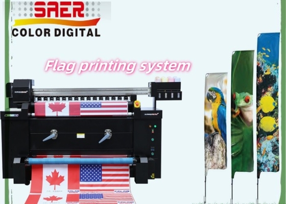 เครื่องพิมพ์ธง sublimation สีด้วยความละเอียดสูง