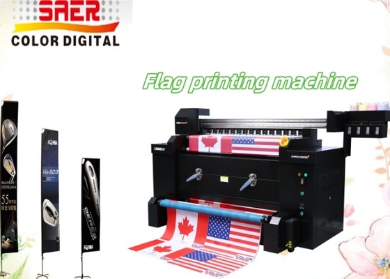 SAER Lifetime Technical Service เครื่องพิมพ์ Sublimation Dye 1200mm เครื่องพิมพ์ Sublimation ขนาดกว้าง