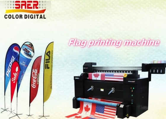 เครื่องพิมพ์ sublimation ฟันธง สําหรับผ้าพอลิเอสเตอร์ เนื้อผ้า satin, เสื้อยืด