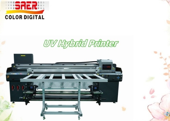 Epson i3200 UV Hybrid Printer รอลล์และเครื่องพิมพ์ยูวี