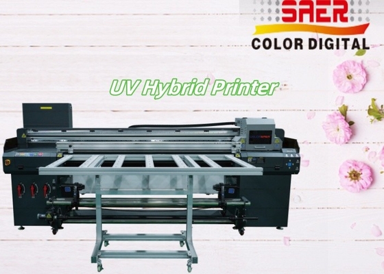 โปสเตอร์ โฆษณา เครื่องประดับ วัสดุ งานหัตถกรรม Roll To Roll พิมพ์แผ่น UV Hybrid Printer