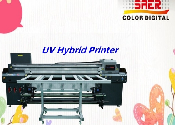 UV Hybrid Roll To Roll และ Flatbed UV Printer โรงงานผลิตเครื่องพิมพ์ยูวีไฮบริดขนาดใหญ่โดยตรง