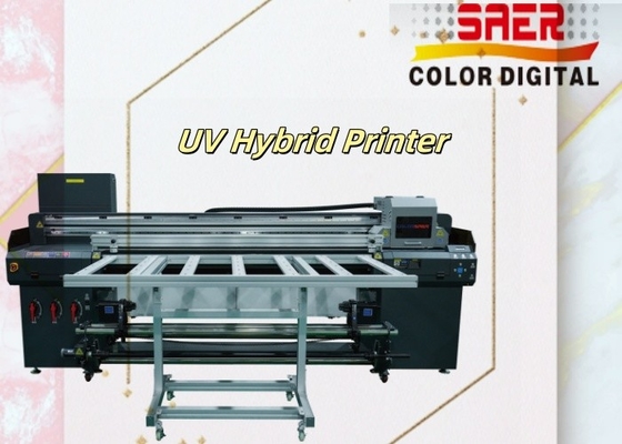 SAER Banner Paper UV Hybrid Roll To Roll และ เครื่องพิมพ์แผ่น
