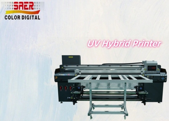 โปสเตอร์ โฆษณา อิเล็กทรอนิกส์ เครื่องประดับ วัสดุ งานหัตถกรรม กล่องกล่อง Eco Solvent Flatbed Printing UV Hybrid Printer