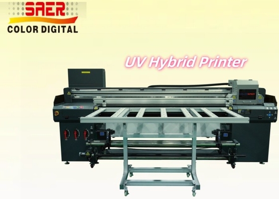 SAER ซุปเปอร์ส่วนลด รูปแบบขนาดใหญ่ Roll to Roll & Flatbed UV Hybrid Printer