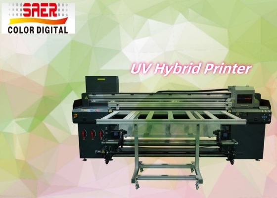 SAER ซุปเปอร์ส่วนลด รูปแบบขนาดใหญ่ Roll to Roll & Flatbed UV Hybrid Printer