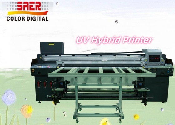 1.8m ขนาดกว้าง Inkje CMYKW ไม้ Vinyl Roll Sticker กระดาษกระดาษ UV Hybrid พิมพ์