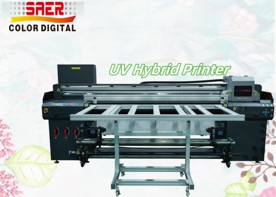 SAER UV Plotter หัวพิมพ์ความละเอียดสูง รูปแบบกว้าง Roll to Roll และเครื่องพิมพ์ยูวีไฮบริด Flatbed