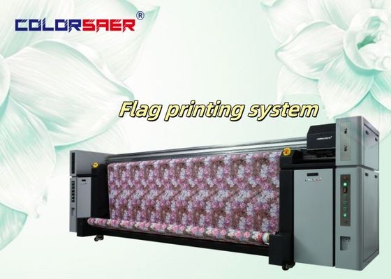 เครื่องพิมพ์ระเหิดความเร็วสูงแบบม้วนต่อม้วนพร้อมหัวพิมพ์ I3200 เครื่องพิมพ์