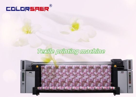 SAER All In One Textile Printing System ความเร็วในการพิมพ์อย่างรวดเร็ว เครื่องพิมพ์ทอทอทัล sublimation ขนาดใหญ่