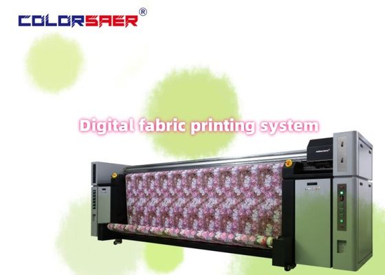 ผู้ผลิตเครื่องพิมพ์ชั้นนํา เครื่องพิมพ์ผ้าสี SAER Inkjet เครื่องพิมพ์ผ้าผ้าพูน โพลีเอสเตอร์ เครื่องพิมพ์ผ้า