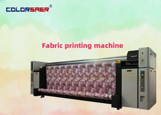 เครื่องพิมพ์สิ่งทอผ้า SAER 10.5 ฟุต / 3.2 ม. รุ่น 3200 มม. สำหรับงานพิมพ์ซับลิเมชั่น
