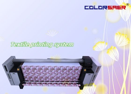 เครื่องพิมพ์ผ้าดิจิทัล 3.2 เมตร เครื่องพิมพ์ระเหิดสี พร้อมหัวพิมพ์ 8 หัว สำหรับผ้าฝ้าย โพลีเอสเตอร์
