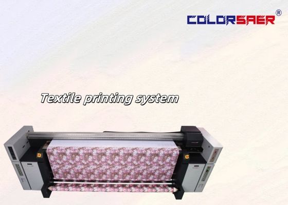 เครื่องพิมพ์สิ่งทอดิจิทัล I3200 เครื่องพิมพ์ผ้าโพลีเอสเตอร์ เครื่องพิมพ์อิงค์เจ็ทสีย้อมระเหิด