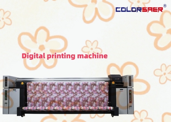 อัตโนมัติ 3200 มิลลิเมตร ดิจิตอล Inkjet Printer สําหรับรูปแบบใหญ่ ความละเอียด 2400dpi สภาพใหม่