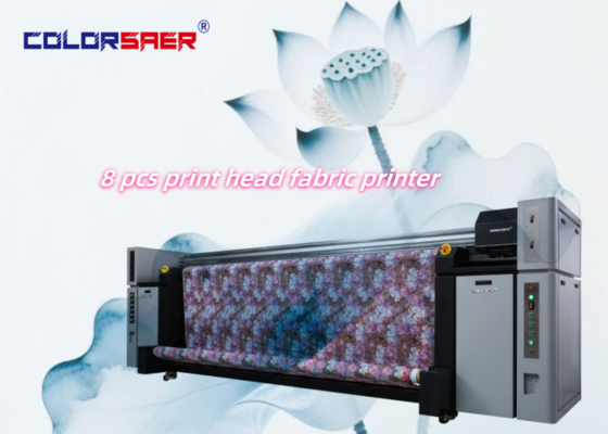 อัตโนมัติ 3200 มิลลิเมตร ดิจิตอล Inkjet Printer สําหรับรูปแบบใหญ่ ความละเอียด 2400dpi สภาพใหม่