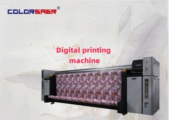 เครื่องพิมพ์ sublimation ขนาดใหญ่ 3200mm พร้อมหัวพิมพ์ 8 เครื่องพิมพ์ sublimation dye