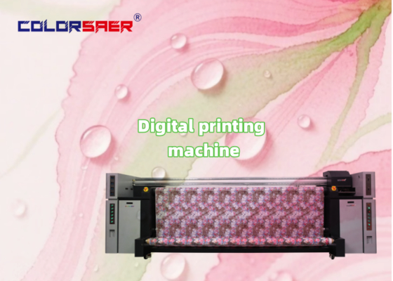 เครื่องพิมพ์ sublimation ขนาดใหญ่ 3200mm พร้อมหัวพิมพ์ 8 เครื่องพิมพ์ sublimation dye