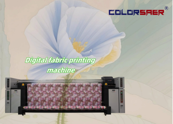 10.5ft I3200 หัวพิมพ์ เครื่องพิมพ์ดิจิตอล พร้อมหน่วยทําความร้อน