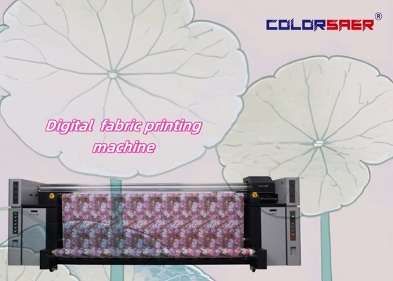 เครื่องพิมพ์ผ้าดิจิตอล Epson 8 หัว ขนาด 3.2 เมตร สำหรับงานพิมพ์ผ้าซับลิเมชั่น