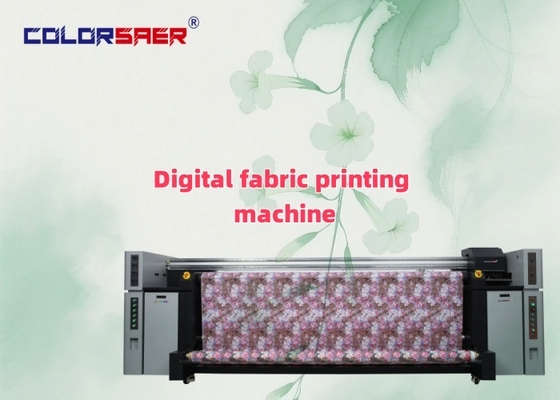 Epson เครื่องพิมพ์ผ้า CMYK 8 หัว ความกว้าง 3.2m