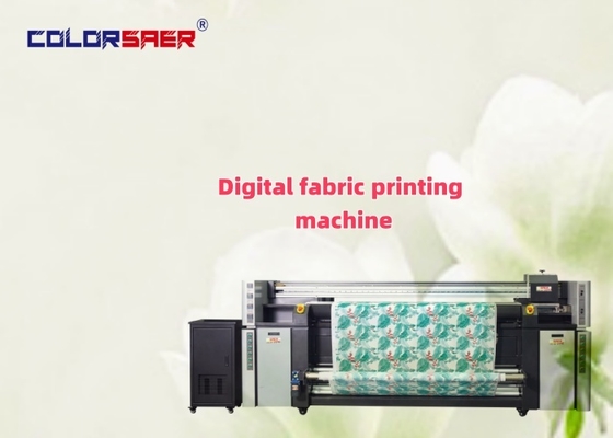 เครื่องพิมพ์ระเหิดสีย้อมผ้าดิจิทัลแบบม้วนต่อม้วน I3200 ระบบการพิมพ์สิ่งทออัตโนมัติ
